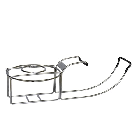 Wine By Your Side Chrome Plated Wine Holder